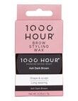 1000HR Brow Styling Wax, Ash Dark Brown product photo