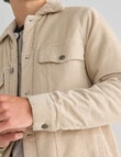 Tarnish Quilted Corduroy Jacket, Bone White product photo View 06 S