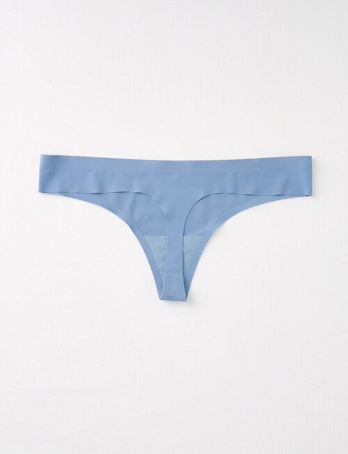 Lyric Laser G-String, Bluebell, 8-18 product photo View 02 L
