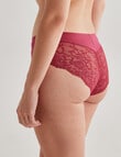 Lyric Zoe Lace Boyleg Brief, Ruby, 8-18 product photo View 02 S