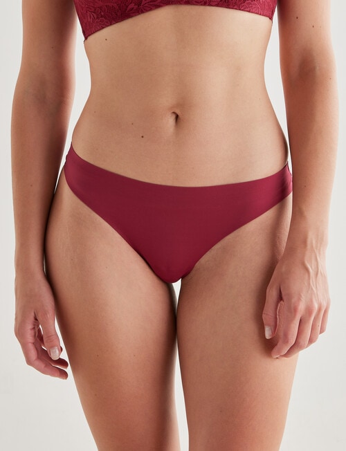 Lyric Zoe Lace G-String Brief, Ruby, 8-18 product photo