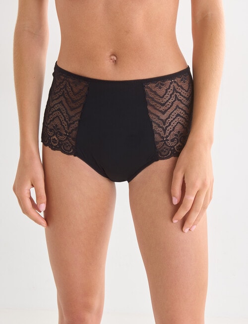Lyric Lola Lace Full Brief, Black product photo