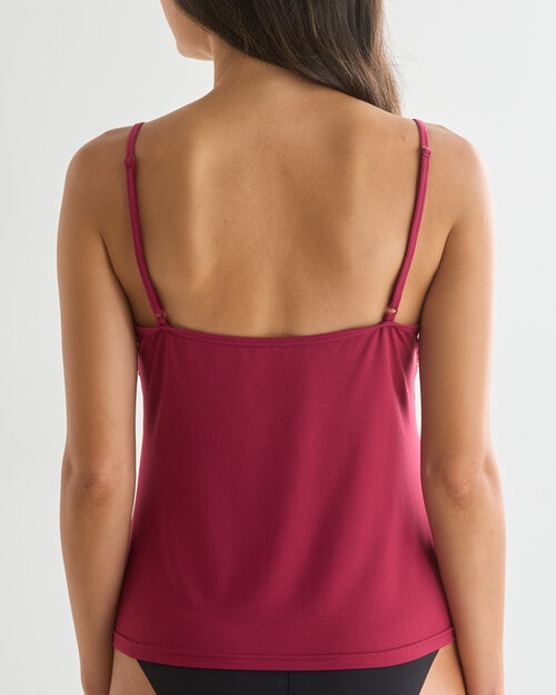 Lyric Lola Lace Camisole, Ruby, 8-18 product photo View 02 L