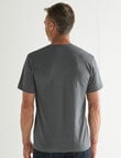 Chisel Ultimate Crew Stripes Tee, Navy product photo View 02 S
