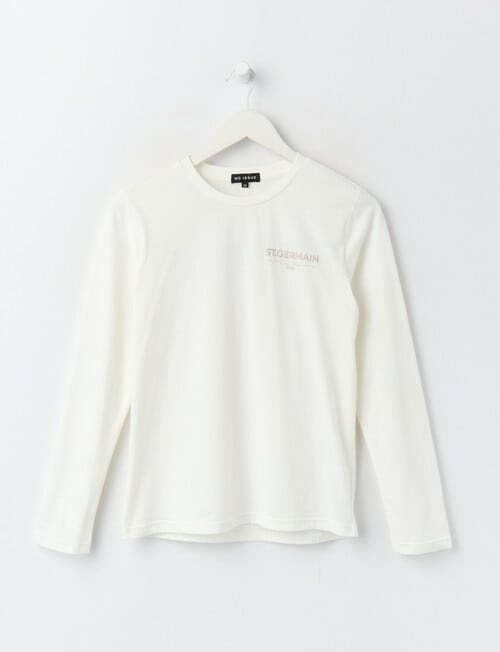 No Issue St Germain Longsleeve Tee, Ivory product photo