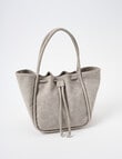 Whistle Accessories Drawstring Shopper Bag, Grey product photo