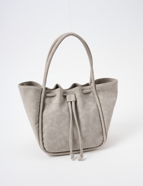Whistle Accessories Drawstring Shopper Bag, Grey product photo