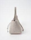 Whistle Accessories Drawstring Shopper Bag, Grey product photo View 04 S