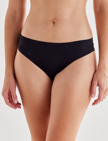 Lyric Zoe Lace Bikini Brief, Black product photo