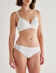 Lyric Zoe Lace Bikini Brief, White product photo View 03 S