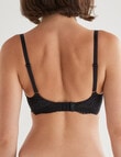 Lyric Zoe Wirefree Lace Bra, Black, A-D product photo View 02 S