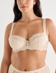 Lyric Chloe Lace Bra, Nude, C-E product photo