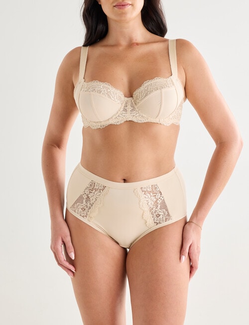 Lyric Chloe Lace Bra, Nude, C-E product photo View 03 L