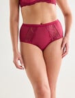 Lyric Chloe Lace Full Brief, Ruby product photo