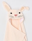 Little Bundle Character Hooded Towel, Bunny product photo View 03 S
