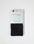 Lyric Cotton Blend Tight, 1-Pack, Black product photo View 02 S
