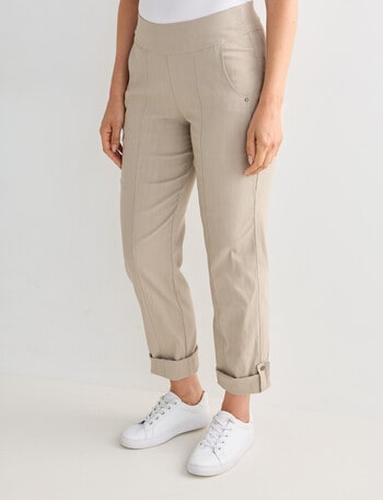 Line 7 Incline Pant, Brown product photo