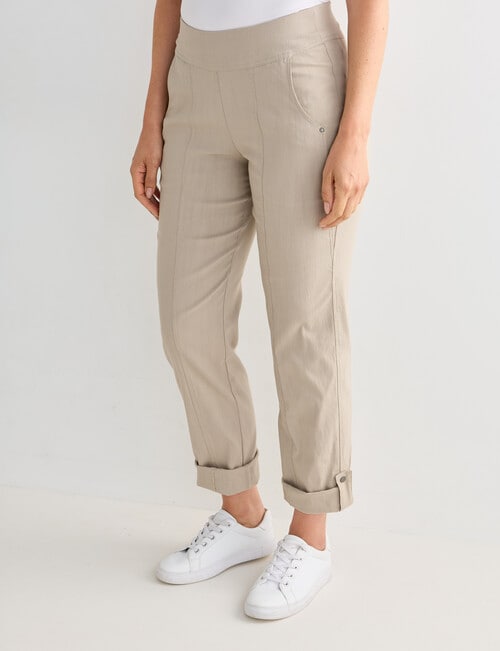 Line 7 Incline Pant, Brown product photo