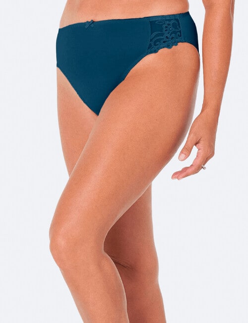 Fayreform Coral High Cut Brief, Reflect Pond, S-XL product photo View 03 L