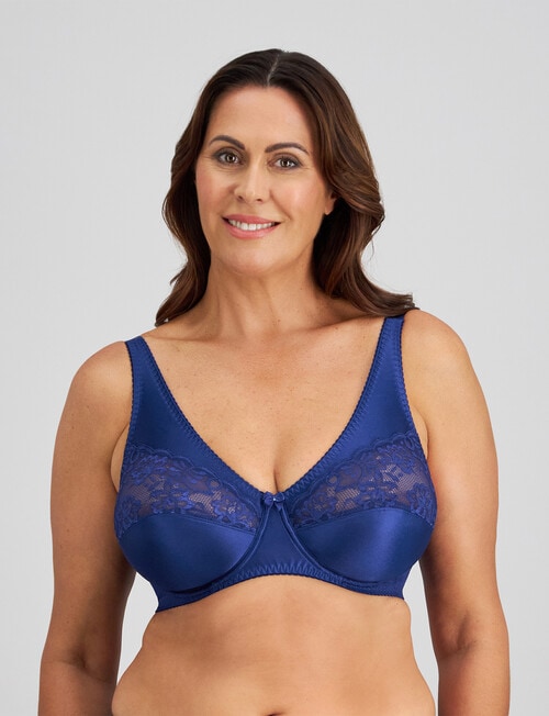 Fayreform Classic Underwire Bra, Medieval Blue, B-DD product photo