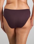 Fayreform Vivacious High-Cut Brief, Plum product photo View 02 S