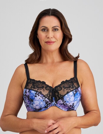 Fayreform Wild Violet Underwire Bra, Hydrangea, D-G product photo