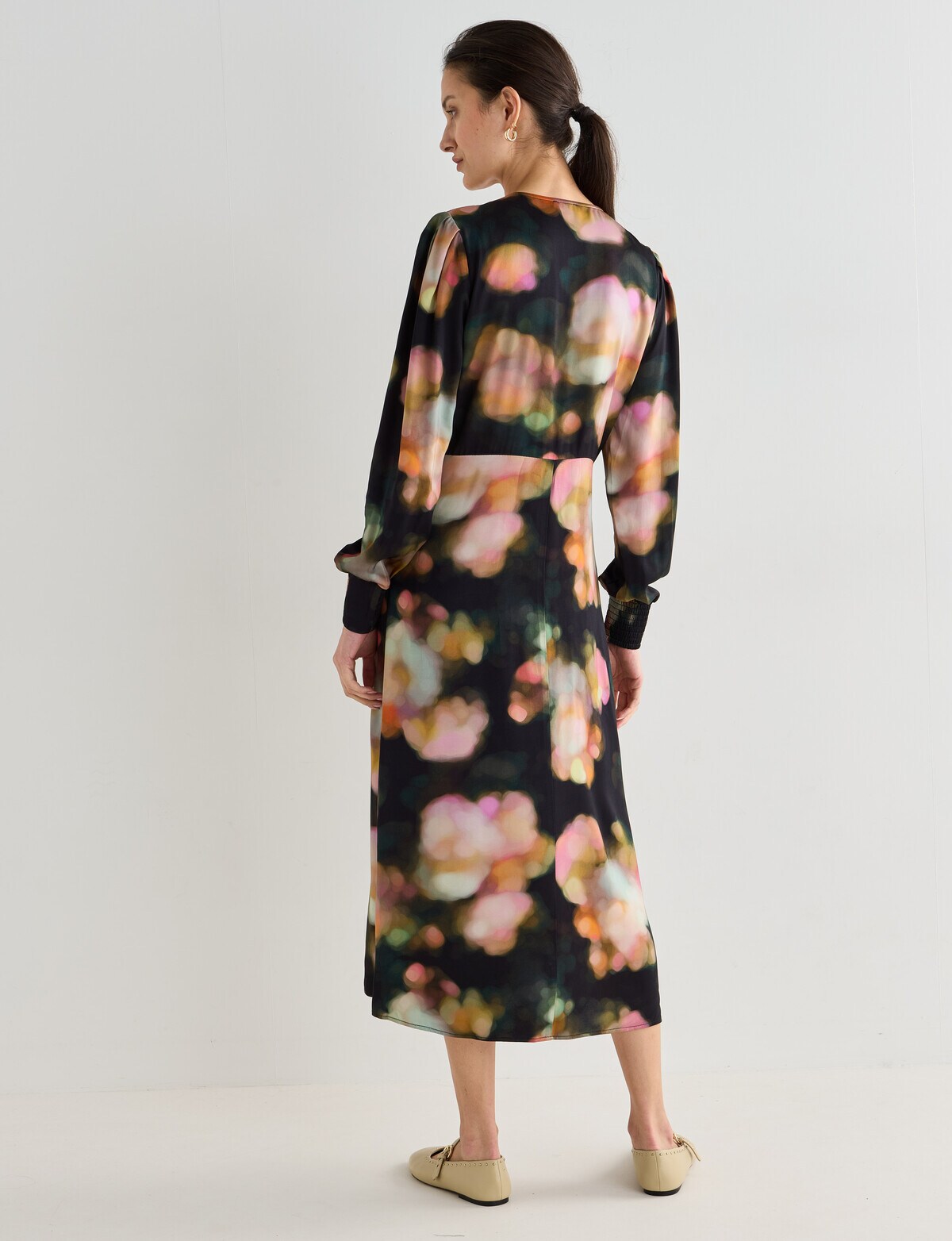 jigsaw shirt dress Cape Sleeve Belted Shirt Dress