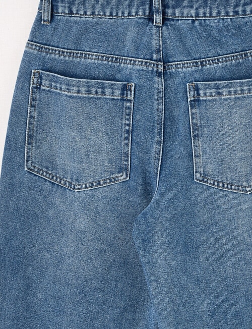 No Issue Baggy Denim Jean, Blue product photo View 02 L
