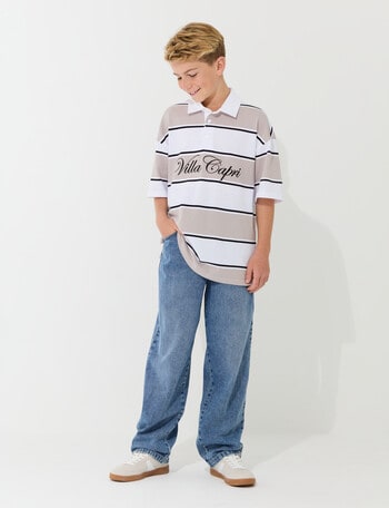 No Issue Baggy Denim Jean, Blue product photo