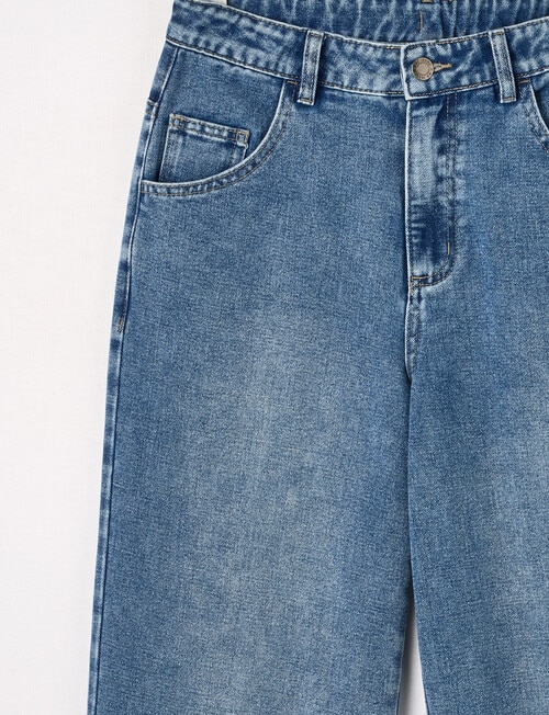 No Issue Baggy Denim Jean, Blue product photo View 03 L