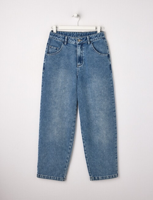 No Issue Baggy Denim Jean, Blue product photo View 04 L