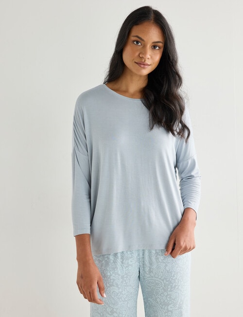 Whistle Sleep 3/4 Batwing Top, Mint product photo View 05 L