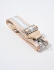 Whistle Accessories Mix It Up Bag Strap, Neutral Stripe product photo View 02 S
