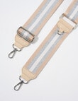 Whistle Accessories Mix It Up Bag Strap, Neutral Stripe product photo View 03 S
