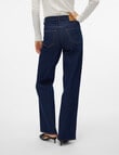 Vero Moda Rebecca Wide Denim Jean, Dark Blue product photo View 02 S