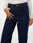 Vero Moda Rebecca Wide Denim Jean, Dark Blue product photo View 04 S