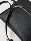 Boston + Bailey Small Leather Crossbody Bag, Black product photo View 05 S