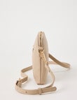 Boston + Bailey Small Leather Crossbody Bag, Taupe product photo View 04 S