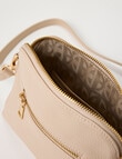 Boston + Bailey Small Leather Crossbody Bag, Taupe product photo View 06 S