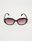 Whistle Accessories Gisele Sunglasses, Black product photo View 02 S