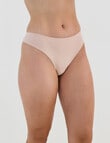 Bendon Seamless Soft Thong, Latte, XS-2XL product photo View 03 S
