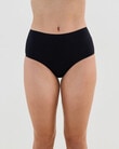 Bendon Cotton And Lace Full Brief, Black, S-2XL product photo