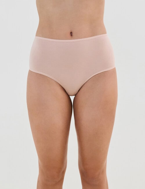 Bendon Cotton And Lace Full Brief, Latte, S-2XL product photo