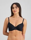 Bendon Flawless Form Contour Bra, Black, B-F product photo