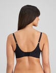 Bendon Flawless Form Contour Bra, Black, B-F product photo View 02 S