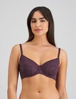 Bendon Hazel Underwire Bra, Plum Perfect, D-G product photo