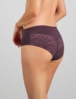 Bendon Hazel Midi Brief, Plum Perfect, S-XL product photo View 04 S