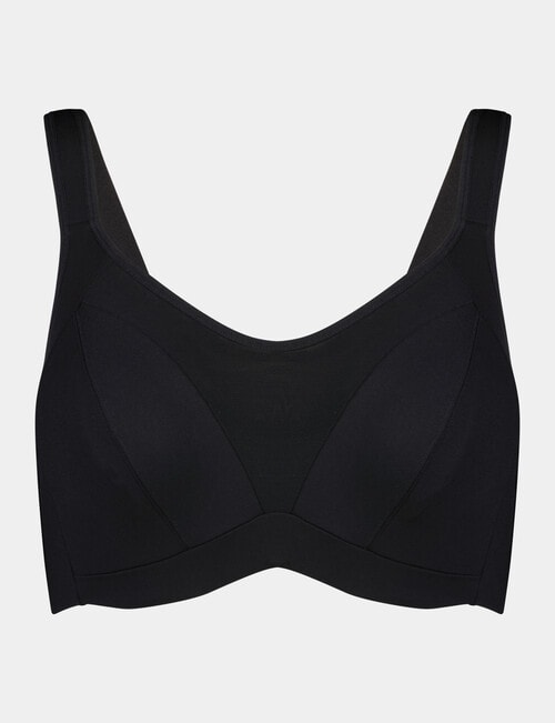 Bendon Power Underwire Sports Bra, Black product photo View 06 L