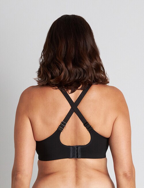 Bendon Power Underwire Sports Bra, Black product photo View 03 L