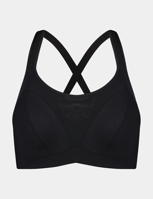 Bendon Power Underwire Sports Bra, Black product photo View 05 L